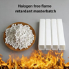White Granular PVC Flame Retardant | 5-8% Addition Ratio | High Efficiency