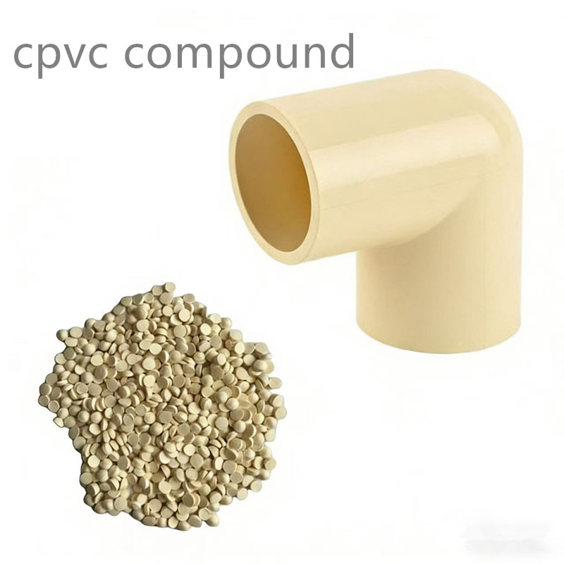 High-Heat CPVC Compound for Fittings | Vicat 103°C | Flame Retardant