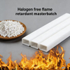 White Granular PVC Flame Retardant | 5-8% Addition Ratio | High Efficiency