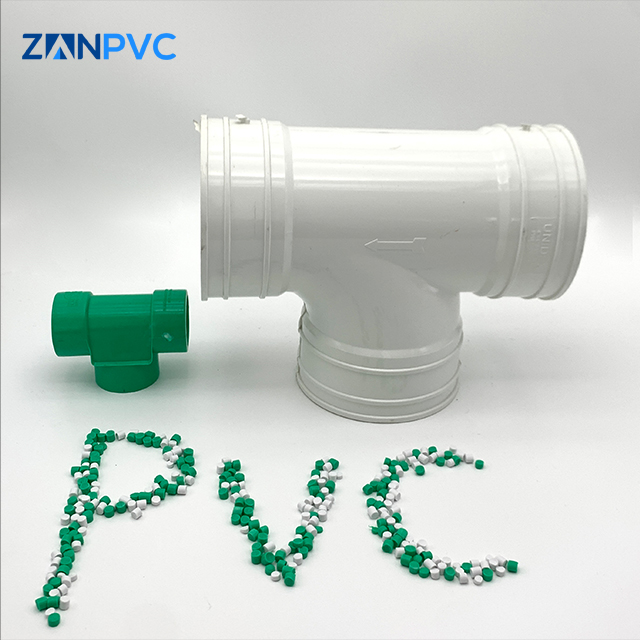 Injection Plastic Material PVC Granules UPVC Compound for Pipe Fitting