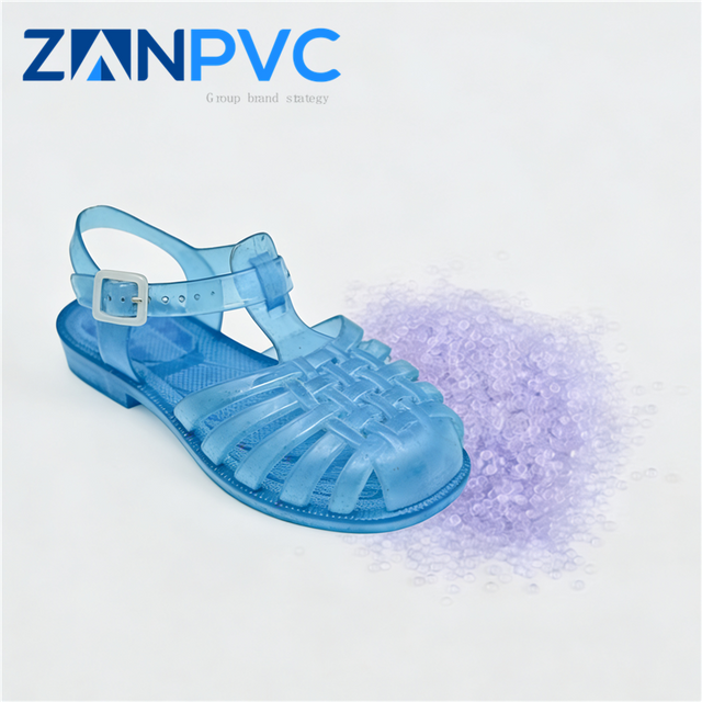 OEM PVC Raw Material for Shoe Soles | Anti-Oil Migration & Abrasion Resistant PVC Granules for Sports Shoes