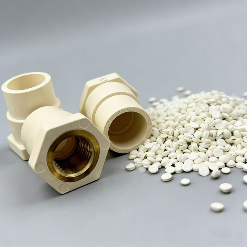High-Strength, Flame-Resistant CPVC Compound | For Industrial & Plumbing Fittings
