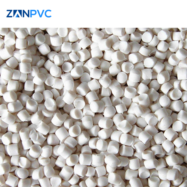Recycled PVC Granules - White Plastic Rigid PVC Compound