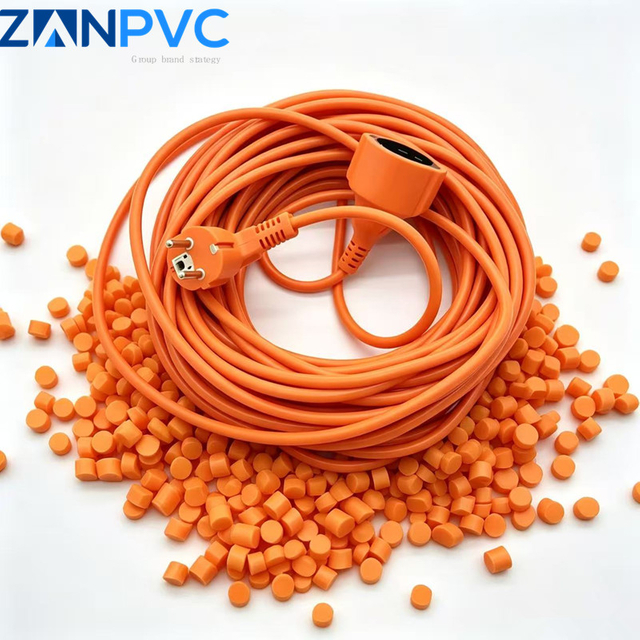 Plug Grade PVC Compound | UL Standard, 105°C Flame Retardant Injection Molding Pellets