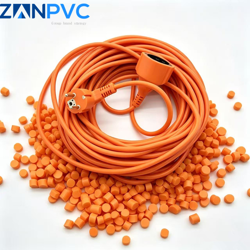 Plug Grade PVC Compound | UL Standard, 105°C Flame Retardant Injection Molding Pellets